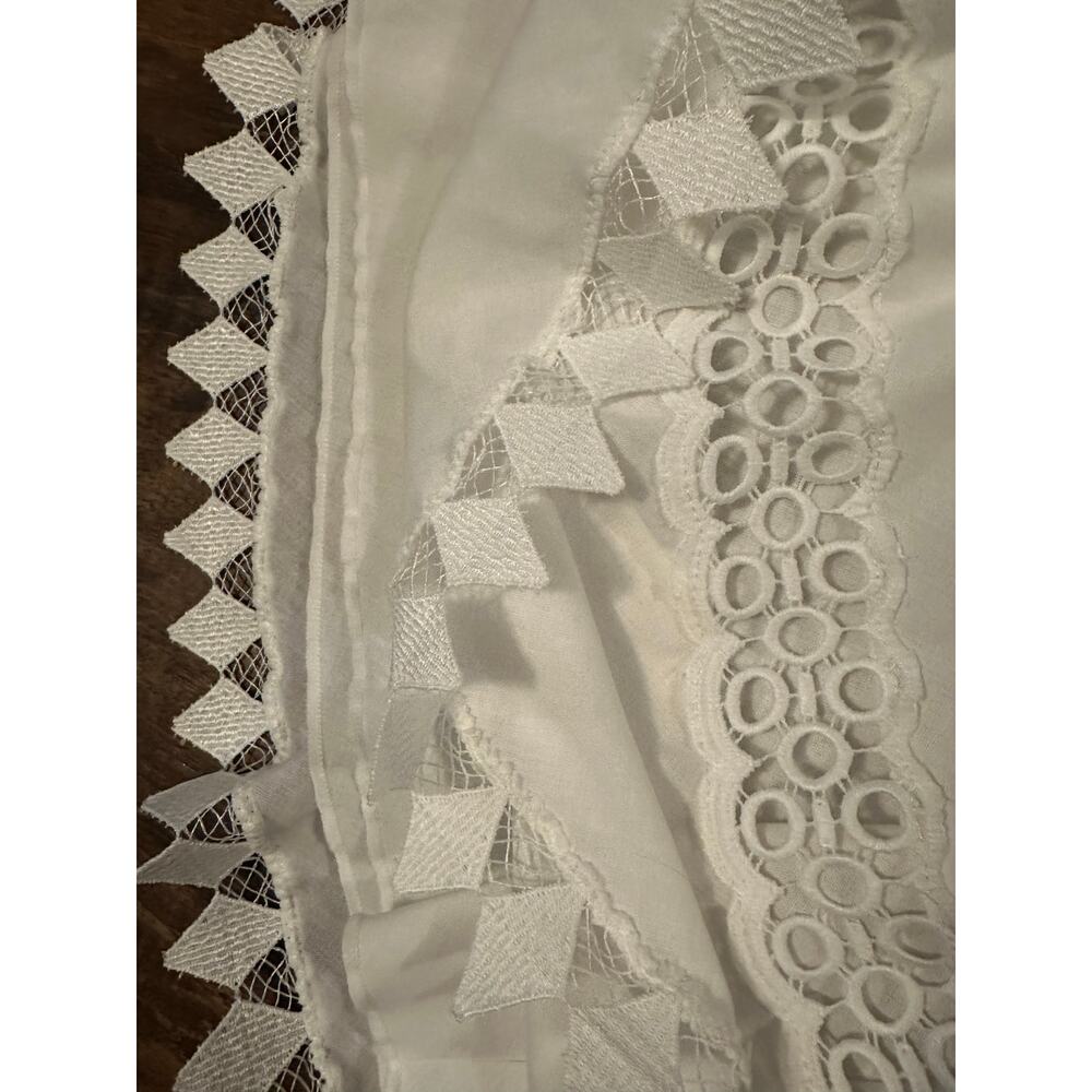 Peixoto Ora White Lace-Trim Mini Dress - Picture 7 of 7